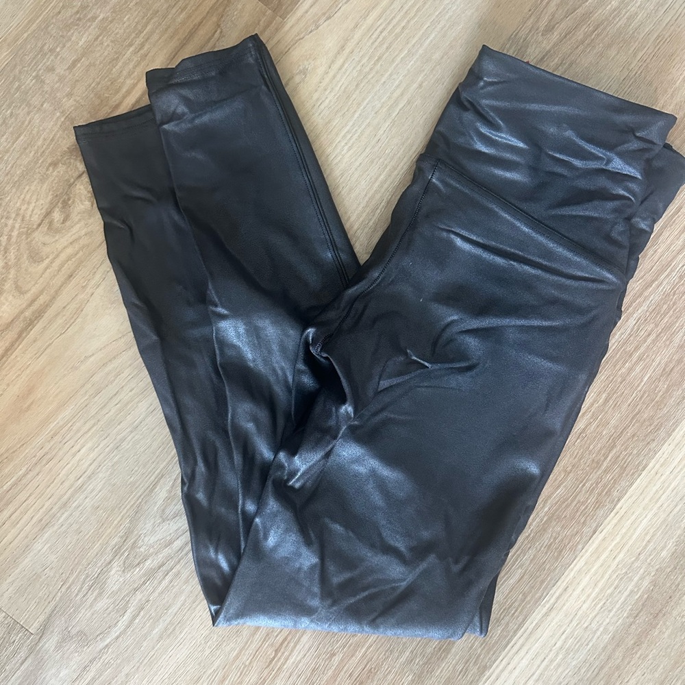 SPANX faux leather leggings